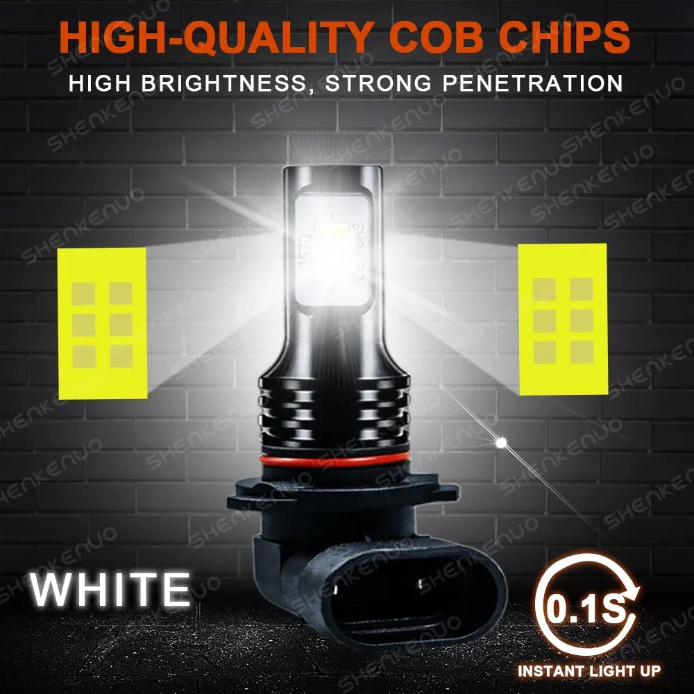 Headlights For Super 2000-2006 LED Tahoe Lights Kit Chevy 2002 2000 Silverado 1999 2001 Bright white Bulbs 6000K 6X