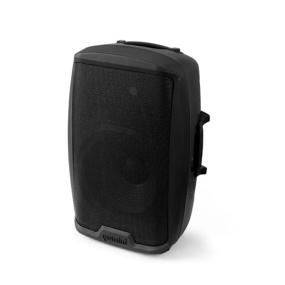 Watts 1500 System PA Inch DJ Active 12" Sound Bluetooth Pro RCA AS-2112BT New XLR Gemini Speaker