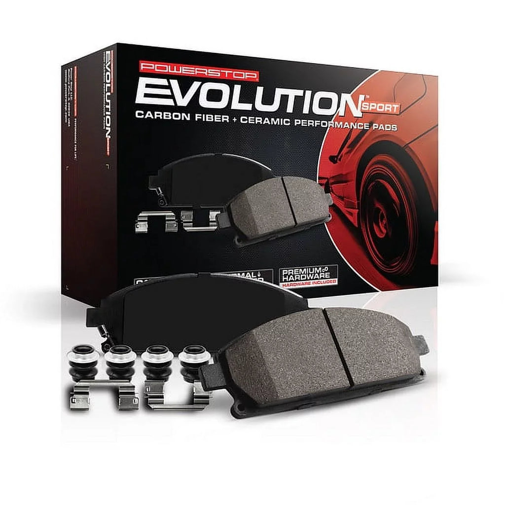 2019 Pads Stop Z23-2191 Rear Brake Fits QX50 Ceramic Carbon-Fiber Evolution Infiniti Z23 Power