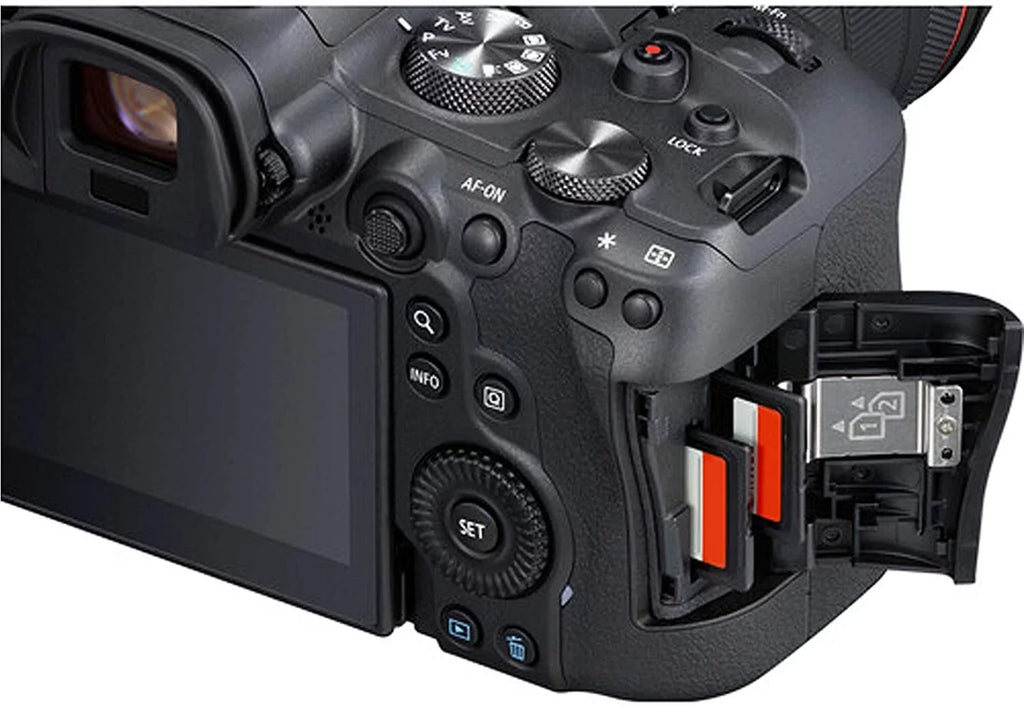 Digital Mirrorless + 128GB 41pc Case F/4-5.6 with R6 75-300mm Camera + Lens 24-105mm EOS Lens RF Filters Tripod f/4-7.1 Bundle + STM Canon + + III Memory