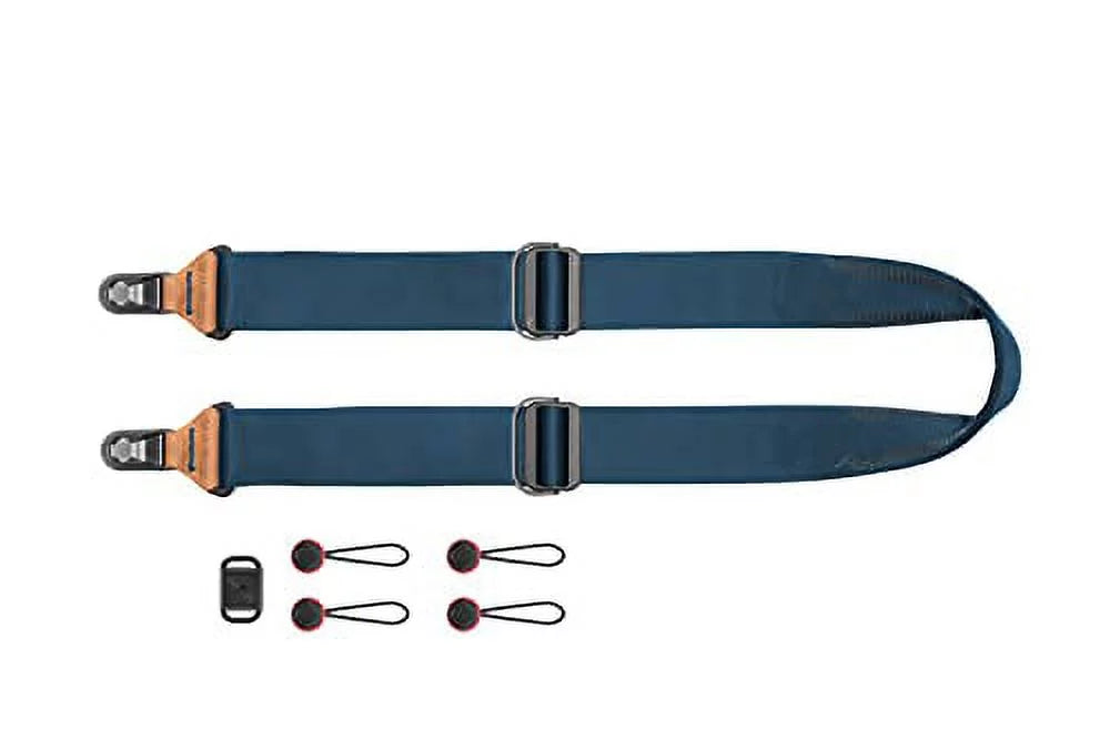 SL-MN-3 Design (Midnight) Strap Slide Peak Camera