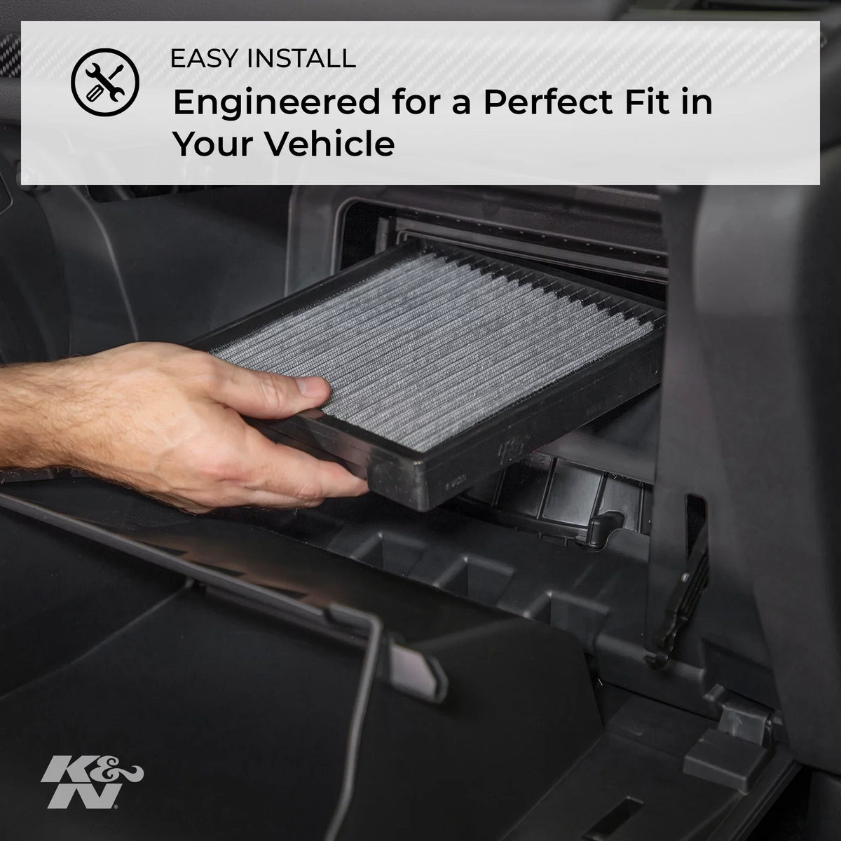 SPRINTER, select: Freightliner and For Reusable: Fits K&N Vehicle Select Washable VF8000 Air SPRINTER 2005-2021 FREIGHTLINER Models, SPRINTER 2500 Filter: 2003-2005 Cabin Designed