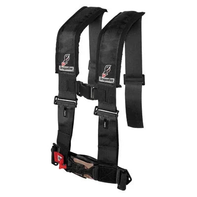 4-Point Dragonfire Sternum Clip H-design Racing 3" 2017-2018 R Passenger for Turbo X Black w/Adjustable Harness Side DS Maverick Can-Am X3 Safety