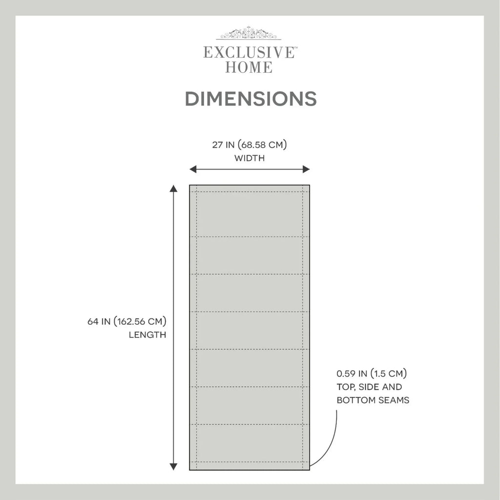 Total Esme Exclusive Blackout Shade, Roman 27"x64", Blue Slate Home