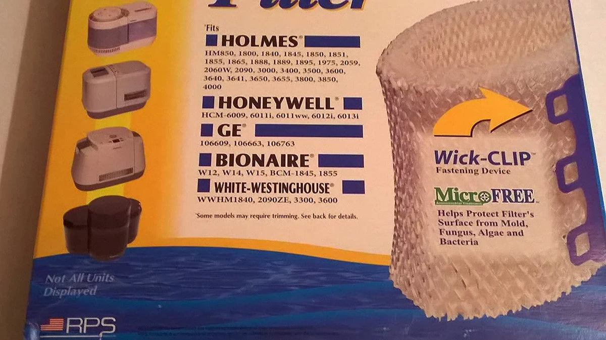 of Replacement 6 Pack BestAir H62-C Filter HWF-62 Holmes Wick