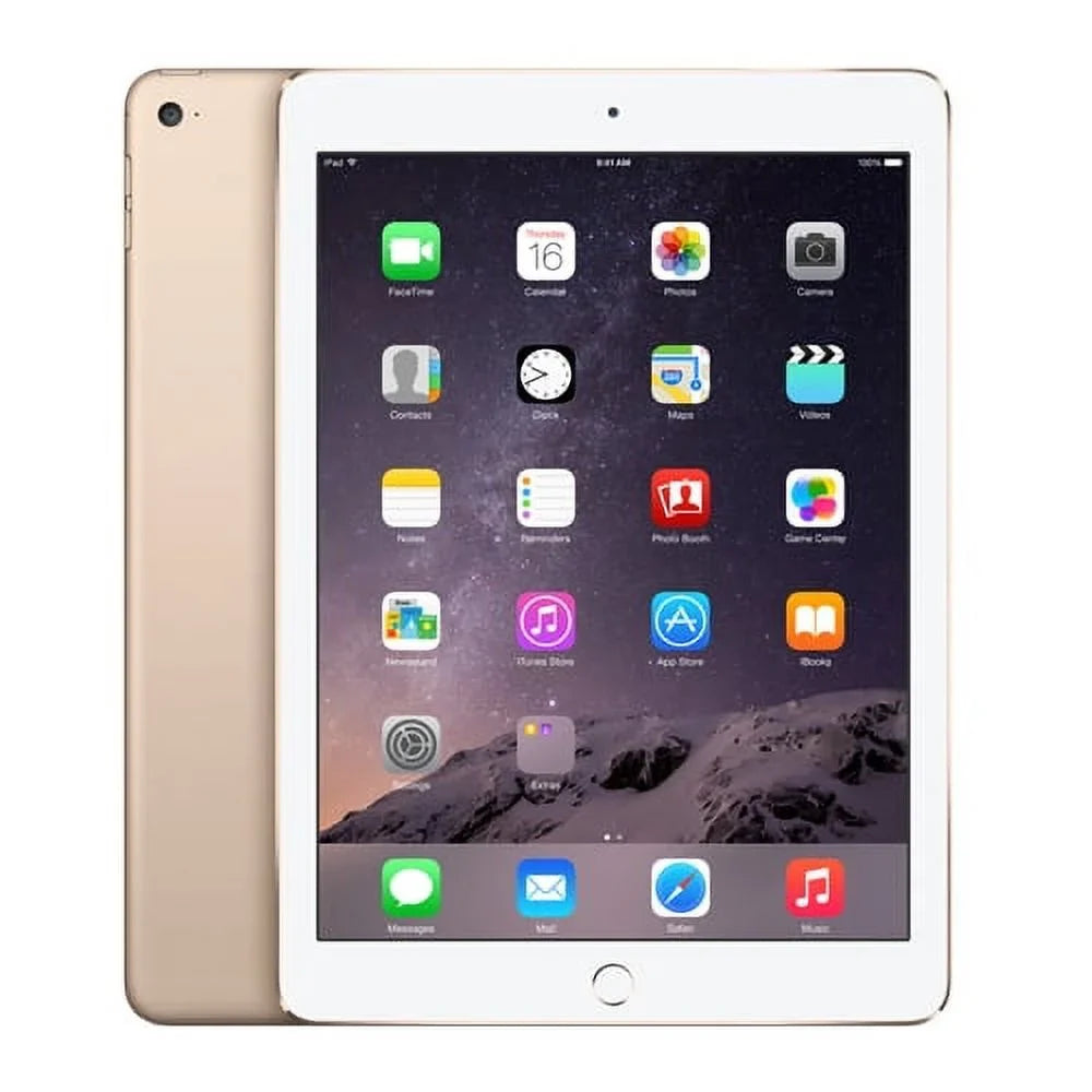 (Refurbished) 2 iPad Restored Air 16GB Gold
