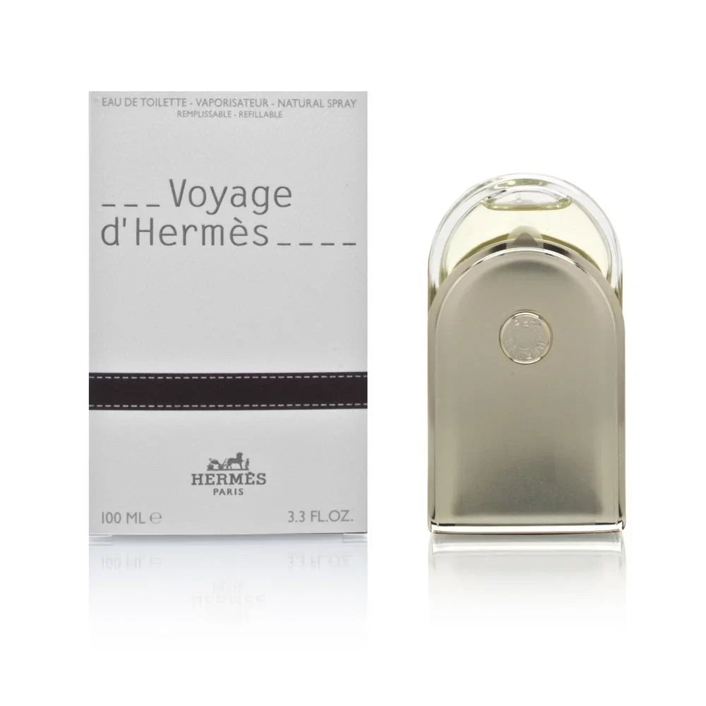 D'HERMES/HERMES Item OZ 3.3 REFILLABLE SPRAY 3.3 VOYAGE EDT HERMES (U) REFILLABLE EDT New SPRAY VOYAGE OZ D'HERMES