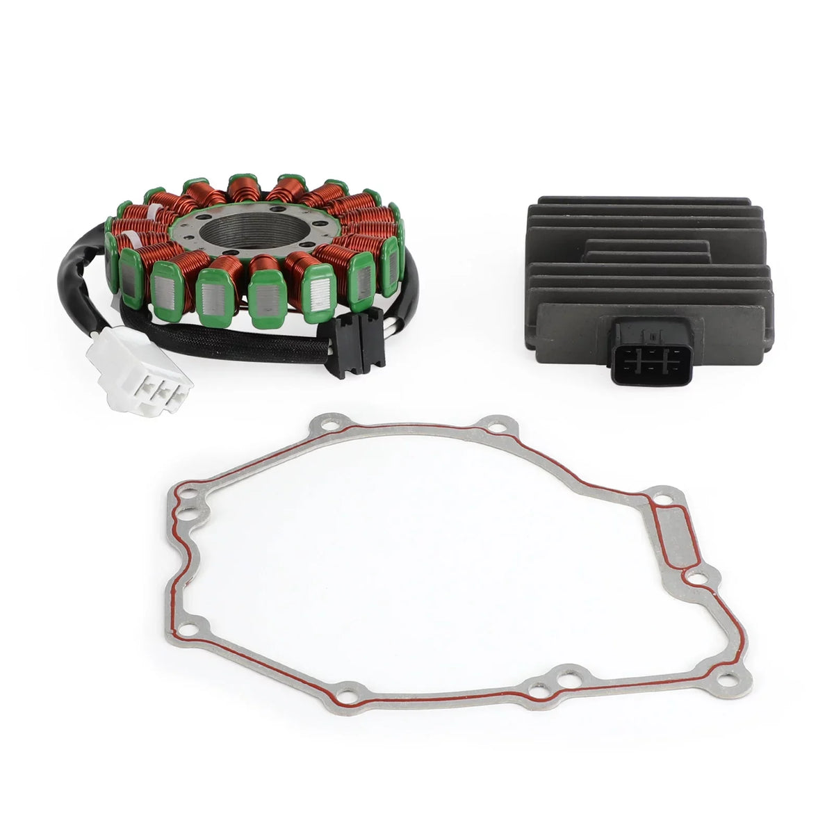 YZF R6 Rectifier+Gasket Coil YZF-R6 Yamaha For Stator+Voltage Magneto 2006-2016