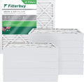 AC (12-Pack) Filterbuy 8 Air HVAC 20x20x4 Pleated MERV Filters Furnace