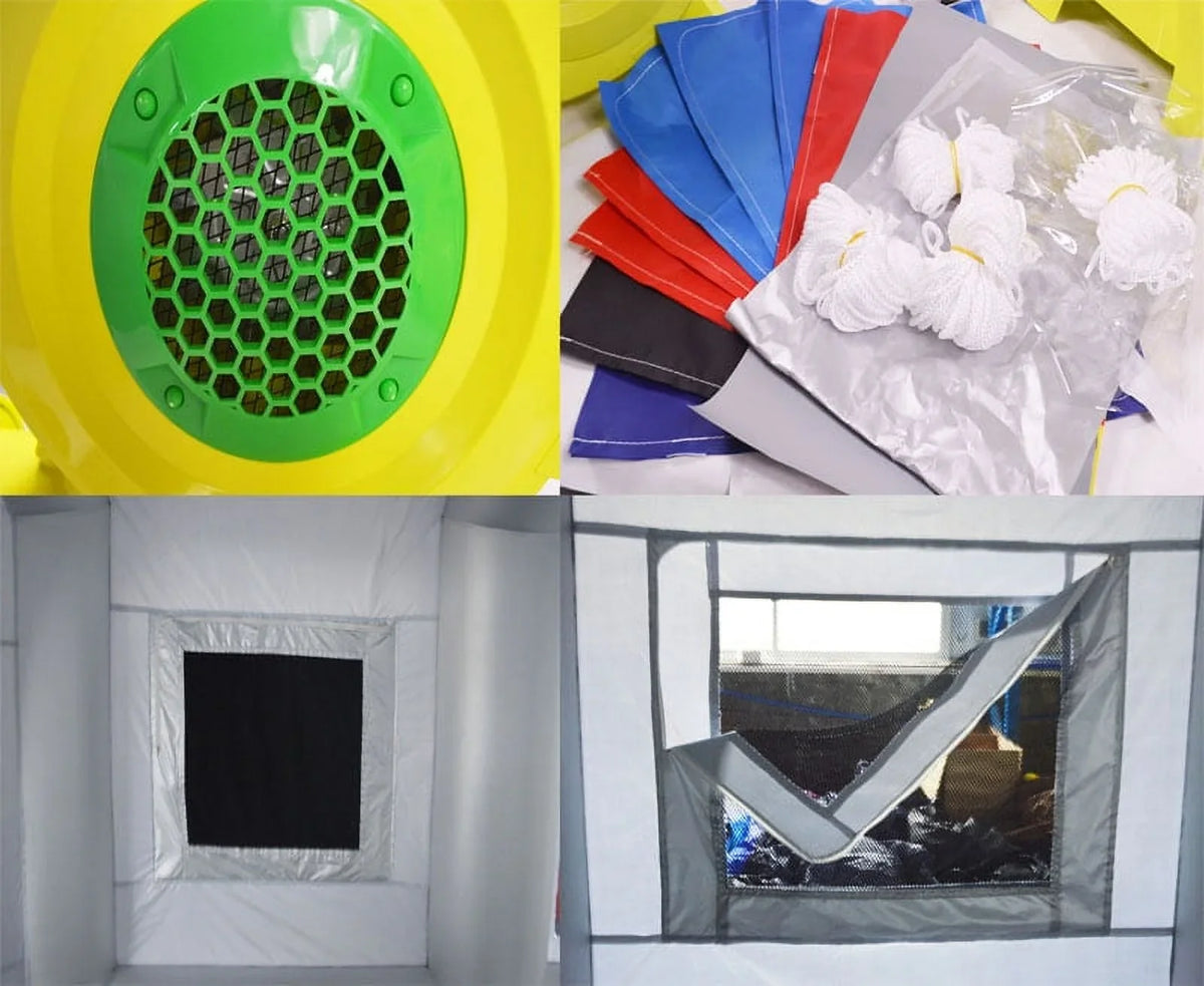 Blower 2 Inflatable Filtration Painting System Booth Portable Car 33*16*11ft TECHTONGDA Inflatable Booth with Spray with Spray Air Booth