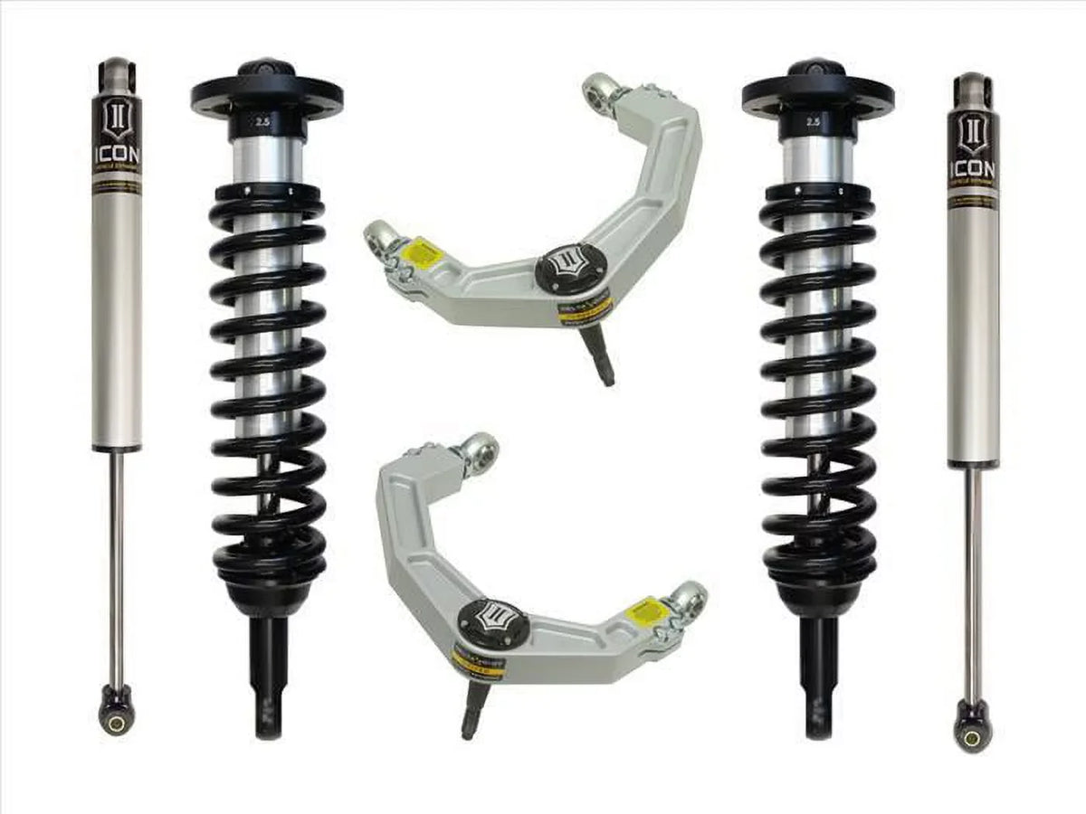 0-2.63" 2 Dynamics K93002 Vehicle ICON Fits F150 System Uca Lift Stage With Billet 2009-2013 Suspension 4wd