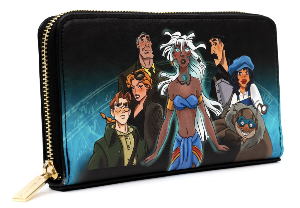 Wallet Atlantis - Danielle Around Nicole Disney Zip