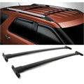 Rack 2Pc Explorer For Utility Black Police Aluminum Bar Interceptor Roof
