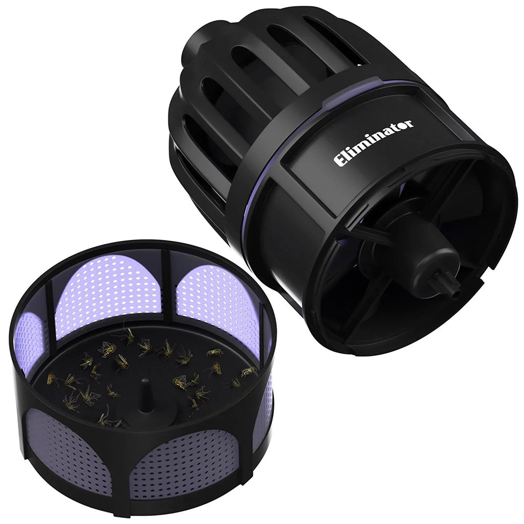 and Killer Bright LED Flies with Rid Fly Indoor Commercial Trap [UPGRADED] Eliminator for Mosquitoes Mosquito and Attracter All Mosquito and Powerful of Catcher & Fan/Get UV Light Residential Use