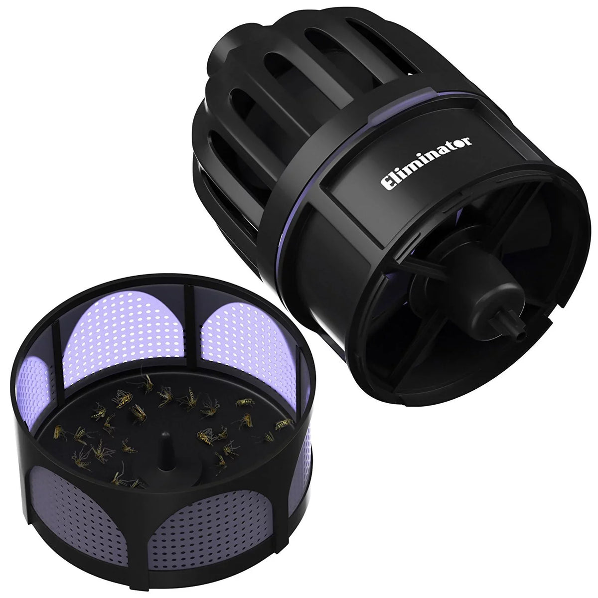 and Killer Bright LED Flies with Rid Fly Indoor Commercial Trap [UPGRADED] Eliminator for Mosquitoes Mosquito and Attracter All Mosquito and Powerful of Catcher & Fan/Get UV Light Residential Use