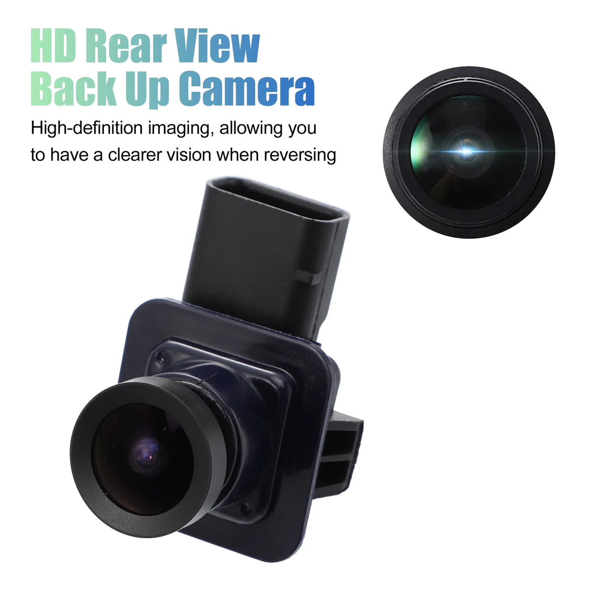 Waterproof Reverse Car Rear ET4Z-19G490-A Camera Parking for Camera 2013-2014 Replace Edge Backup Up Back View