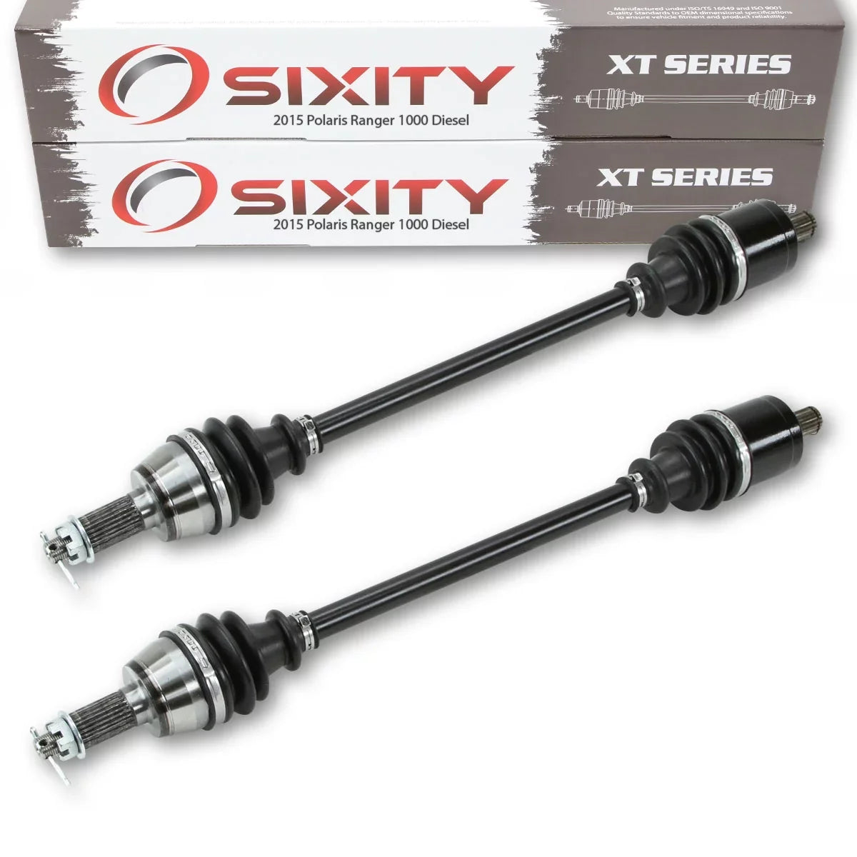 with compatible 2015 Right Polaris 2 XT Left 4X4 R15RTAD1AA 1000 EA Sixity Front pc - Ranger Axle Diesel