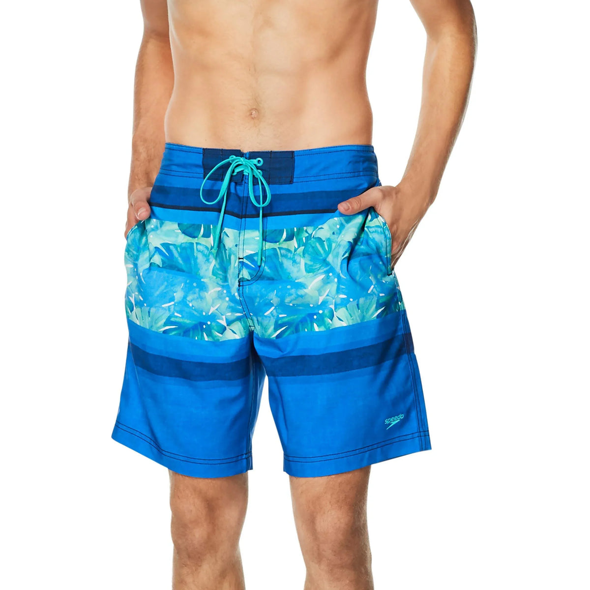 Trunk Printed Knee Length Boardshort Men's Swim Bondi Speedo