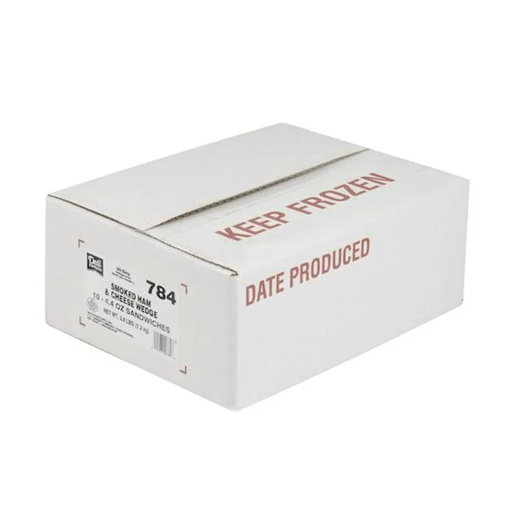& Cheese Wedge 4.6oz Deli Express (PACK OF Ham 10) Sandwich