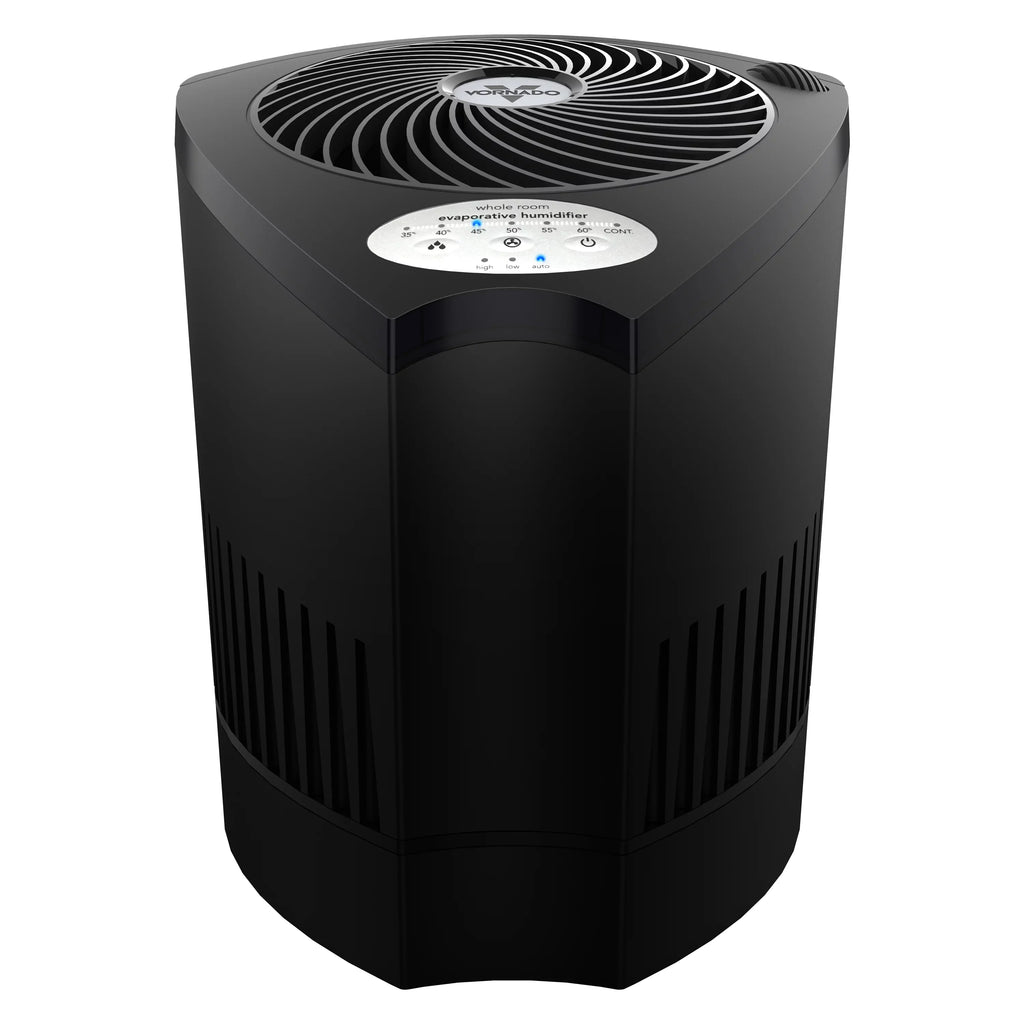 Whole ft 700 Room Vornado Humidifier, Coverage, Black Evap3 sq Evaporative