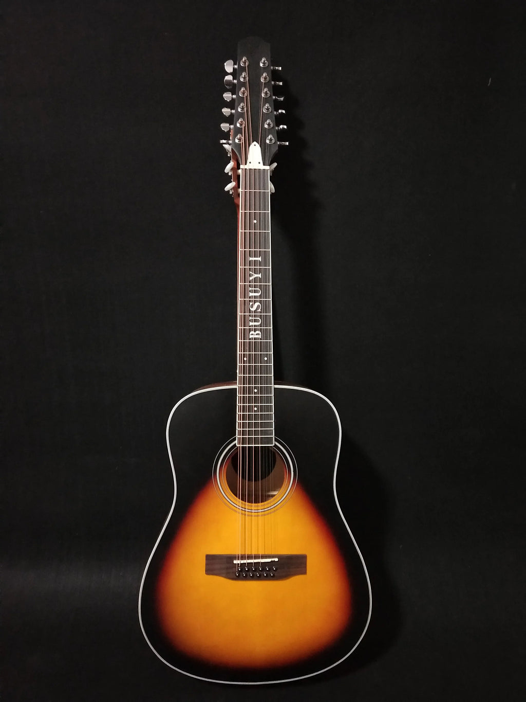12/6 Neck, Sided Guitar Sunset PT Double 2021 Strings Acoustic Double Busuyi