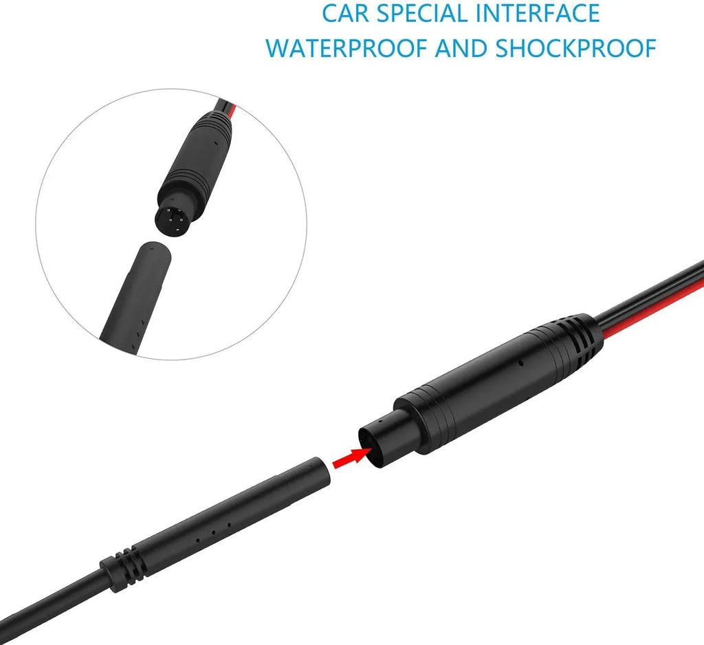 with Frame Compatible CAR910X CAM123 Waterproof Plate Jensen CAR710X Vision Camera Night CM901MIR Rear CAR110W View License Angle CMR2720 CDR7011 Backup Radio 170° CAR910W HD CAR710 Car CAR8000