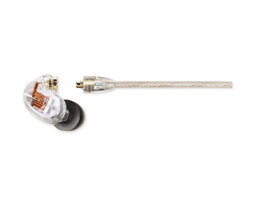 Clear In-Ear Driver Earphones - Dual Sound Shure Isolating SE425 Pro