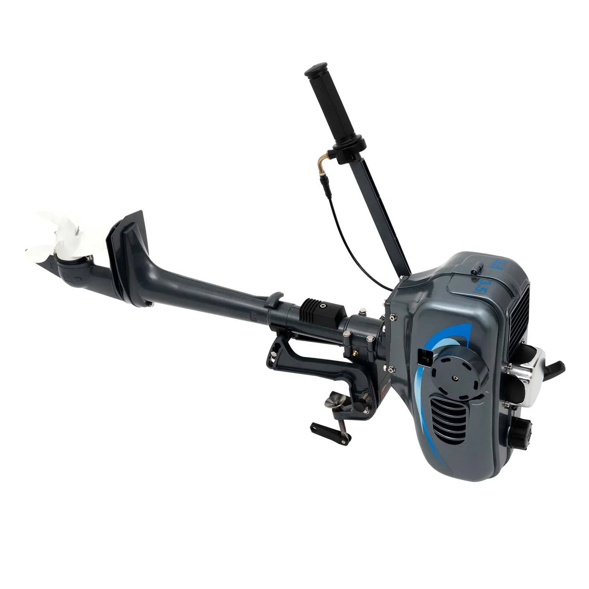 2 W/CDI Boat Stroke 3.5HP WUZSTAR Outboard Cooling System Fishing Engine Motor liquid
