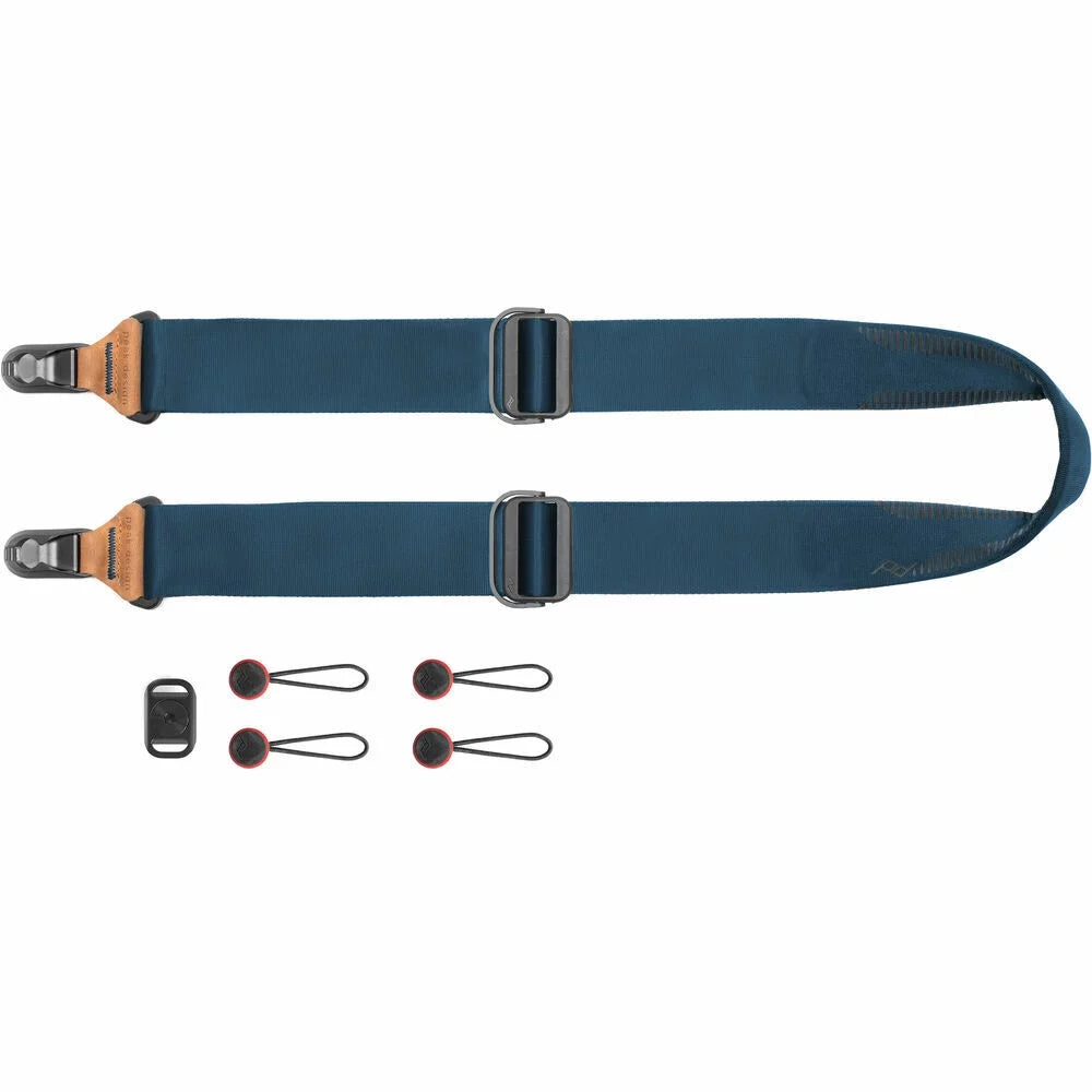 SL-MN-3 Design (Midnight) Strap Slide Peak Camera