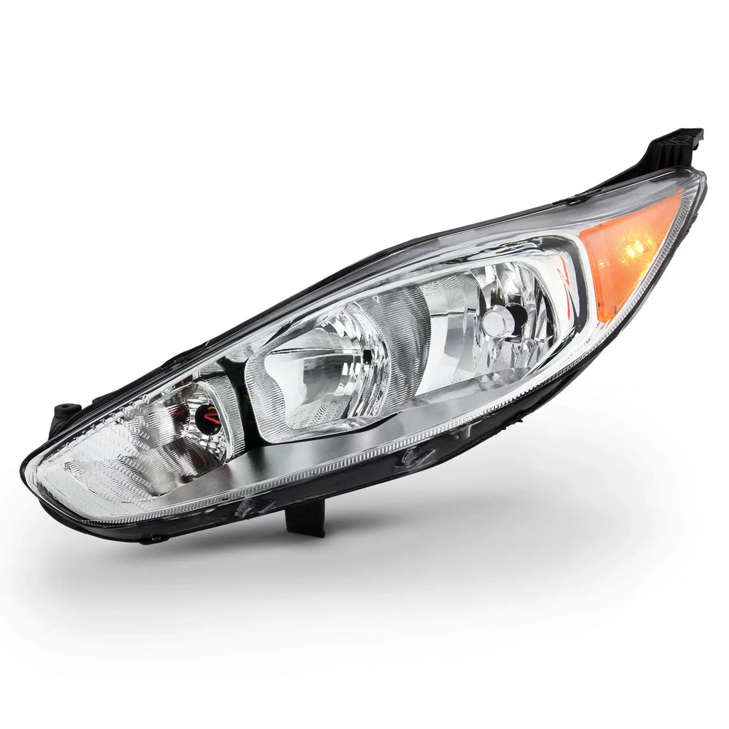 Type] Chrome Sedan [Halogen - 2014 Fiesta 2015 Headlamp 2017 2016 Titanium Left Driver Hatchback Headlight AKKON Fits