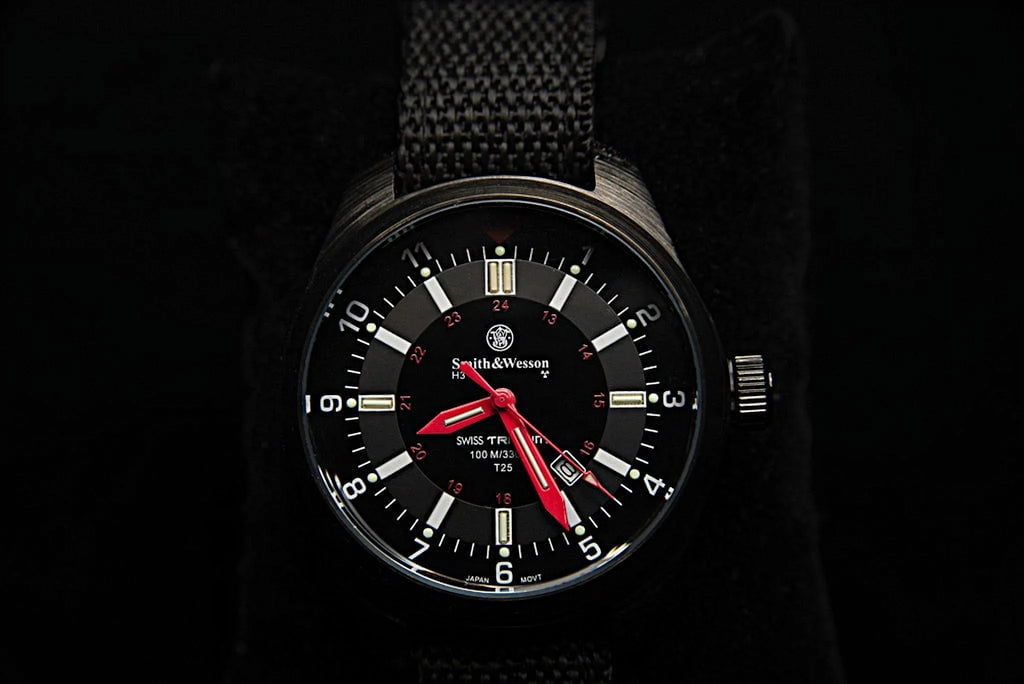 Military Interchange S&W 3 Straps Tritium with Watch