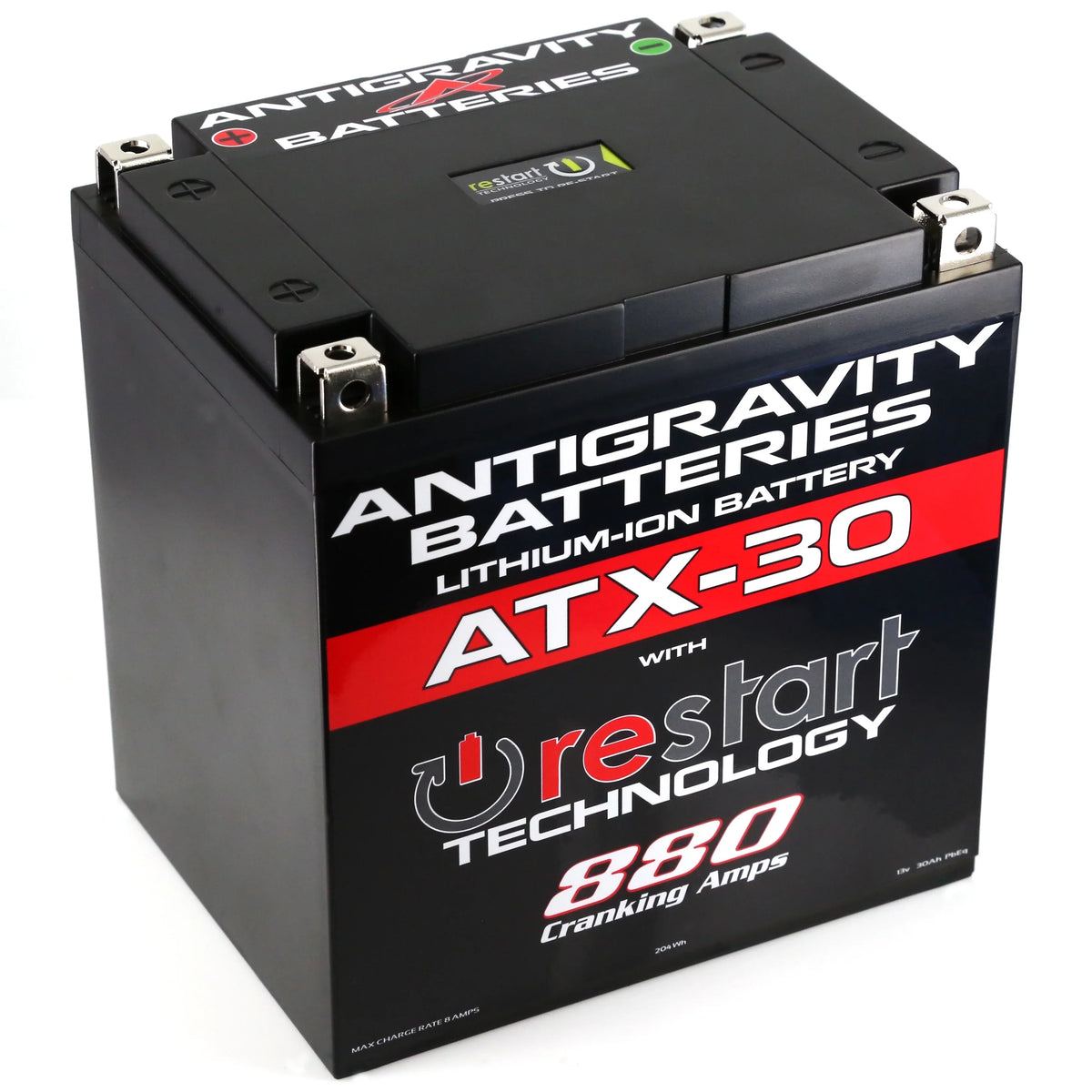 Lithium YTX30 w/Re-Start AG-ATX30-RS Battery Antigravity -