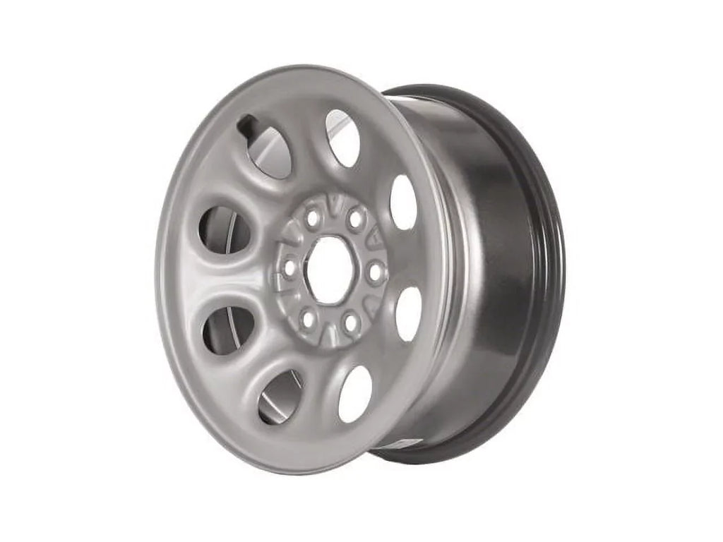 '- Silver 2009 Express 1500 8 Steel - 2011 with 2014 x Wheel 17 - 2010 2013 Hole Compatible Chevy - - 2012 Inch 7.5