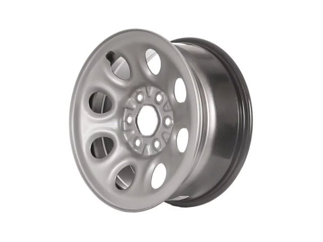 '- Silver 2009 Express 1500 8 Steel - 2011 with 2014 x Wheel 17 - 2010 2013 Hole Compatible Chevy - - 2012 Inch 7.5