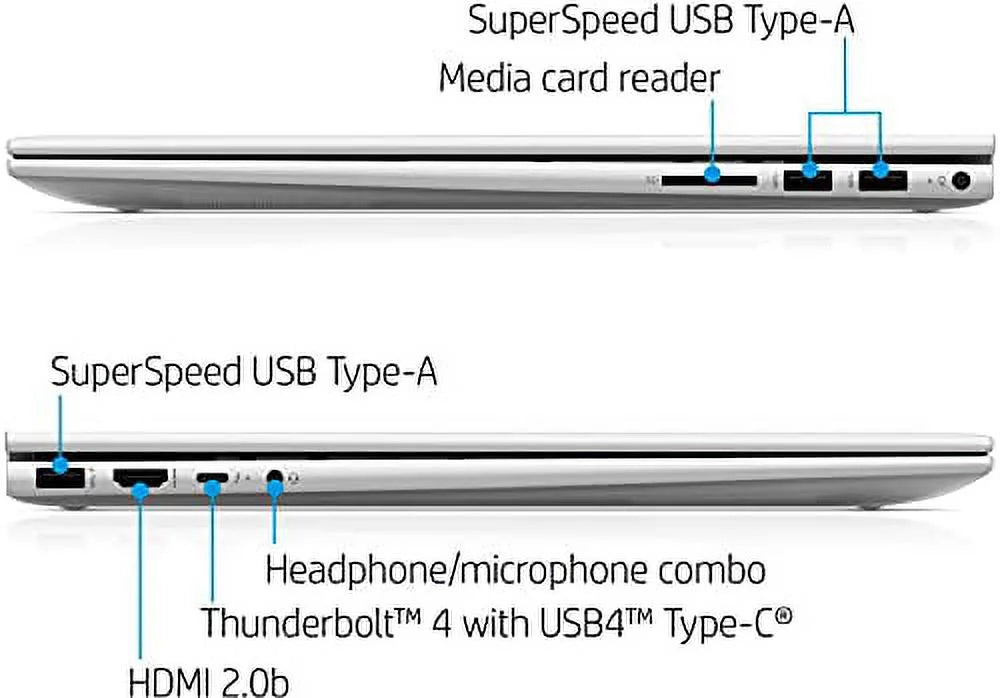 HDMI Xe 11 Touchscreen w/RE WiFi FHD SSD 64GB 12-Core 6E USB 32GB NVMe Iris 4TB Laptop HP i7-1260P Envy 17.3" Graphics Home Thunderbolt4 DDR4 IPS 2023 Backlit 12th Windows Keyboard