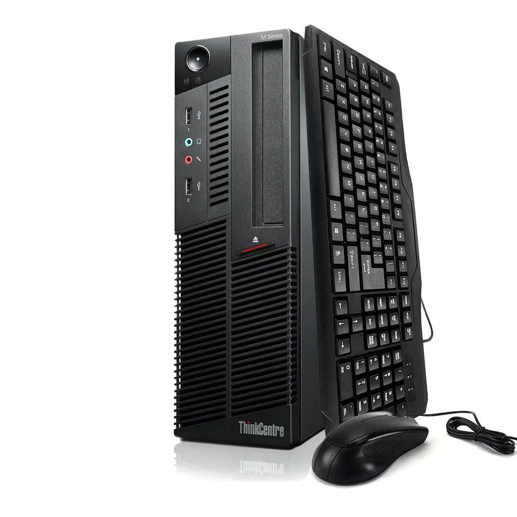 250GB 3.2GHz Desktop Windows Core I5 RAM and Bluetooth,WIFI,Keyboard Lenovo Computer Includes HDD Home 8GB ThinkCentre M91 10 Mouse