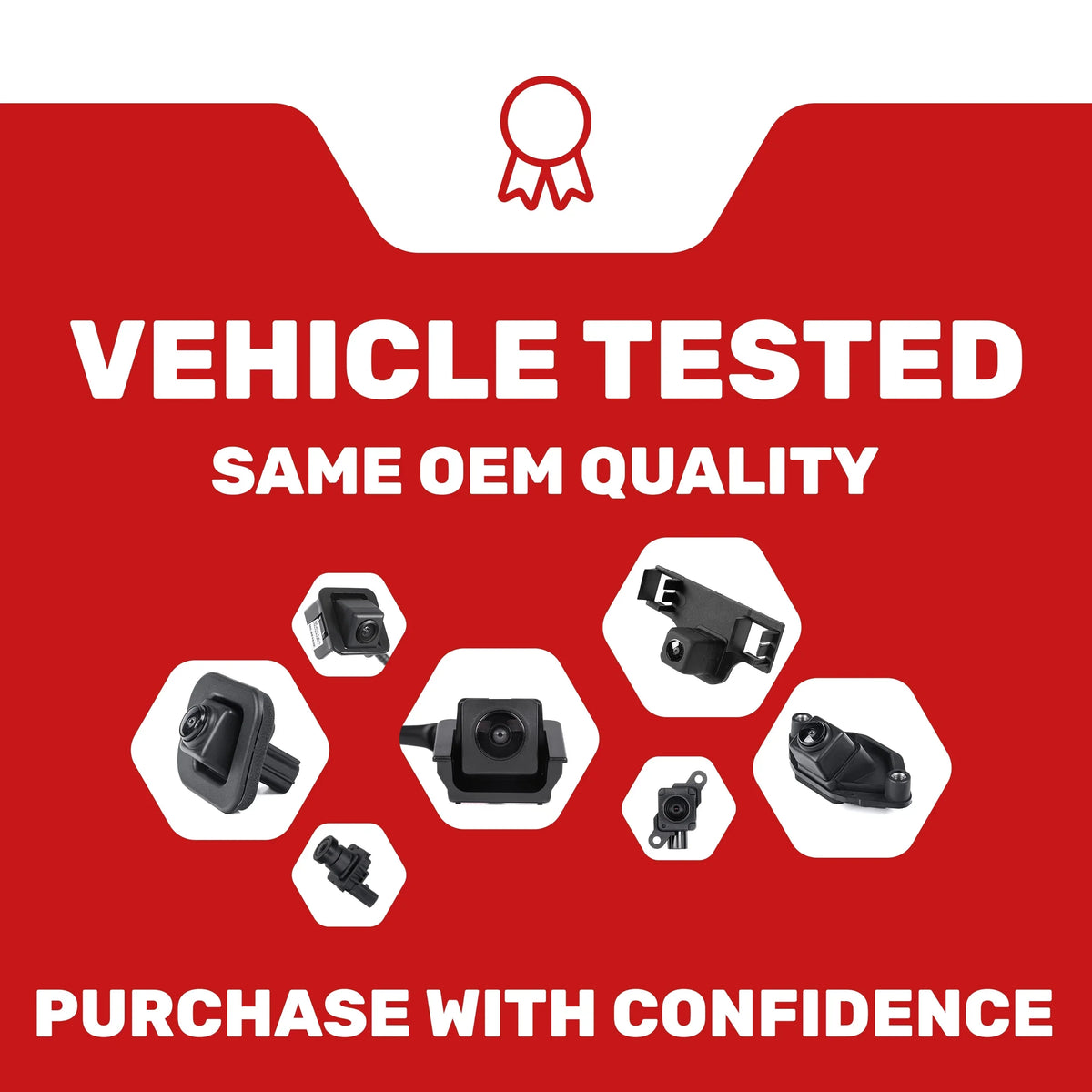 Camera (2008-2012) Replacement # Tailgaters Backup Part OE 9C3Z-19G490-E Master Superduty