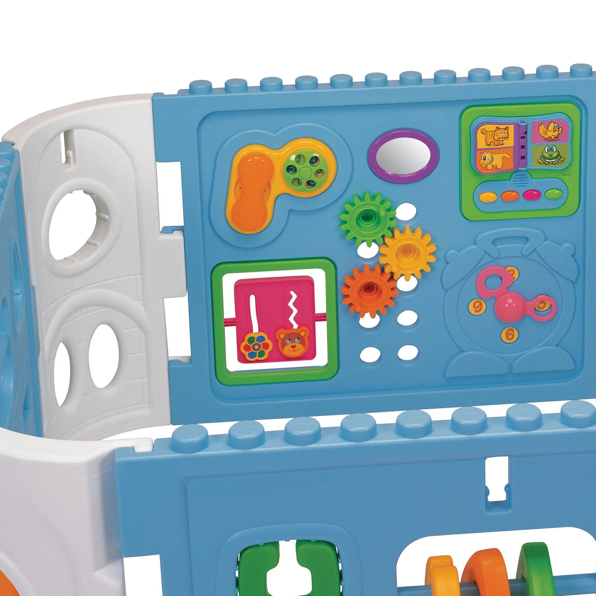 Safe Keeps While Interactive Center, Baby Leraning, 1+ Baby Enclosed Baby Ages Center that