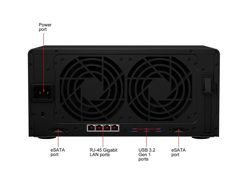8 (Diskless) DiskStation NAS bay Synology DS1821+
