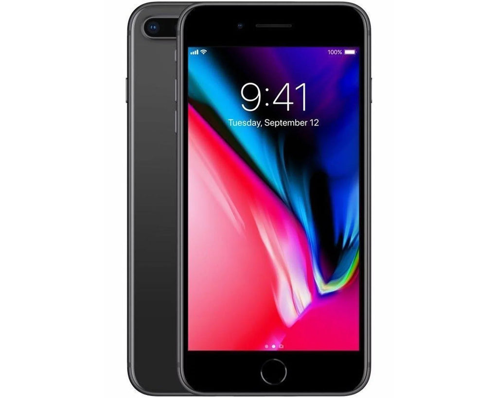 8 Plus Space GSM Restored (Refurbished) iPhone Gray 64GB, Unlocked -