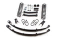 1984-2001 Lift Coil 4.5 ZONJ23 ZoneOffRoad Gas 4WD Cherokee inch Fits XJ Spring Jeep Kit