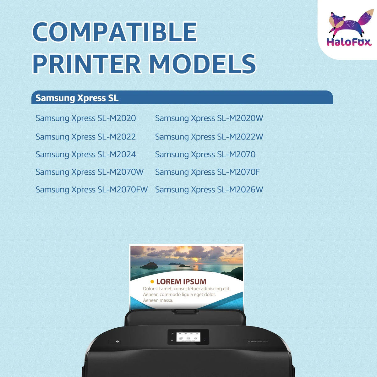 SL-M2070FW Printers Replacement for MLT-D111S SL-M2020 SL-M2022 MLT-D111S SL-M2070 111S SL-M2020W SL-M2022W (Black, for 4-Pack) Toner