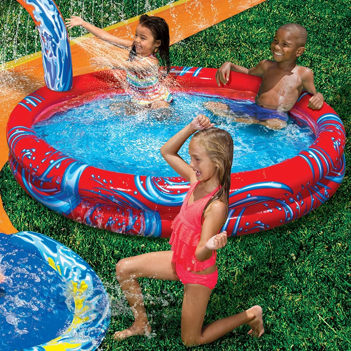 Banzai Bumpers Gloves Inflatable Splash Pack Pool & and Cyclone Battle Bop