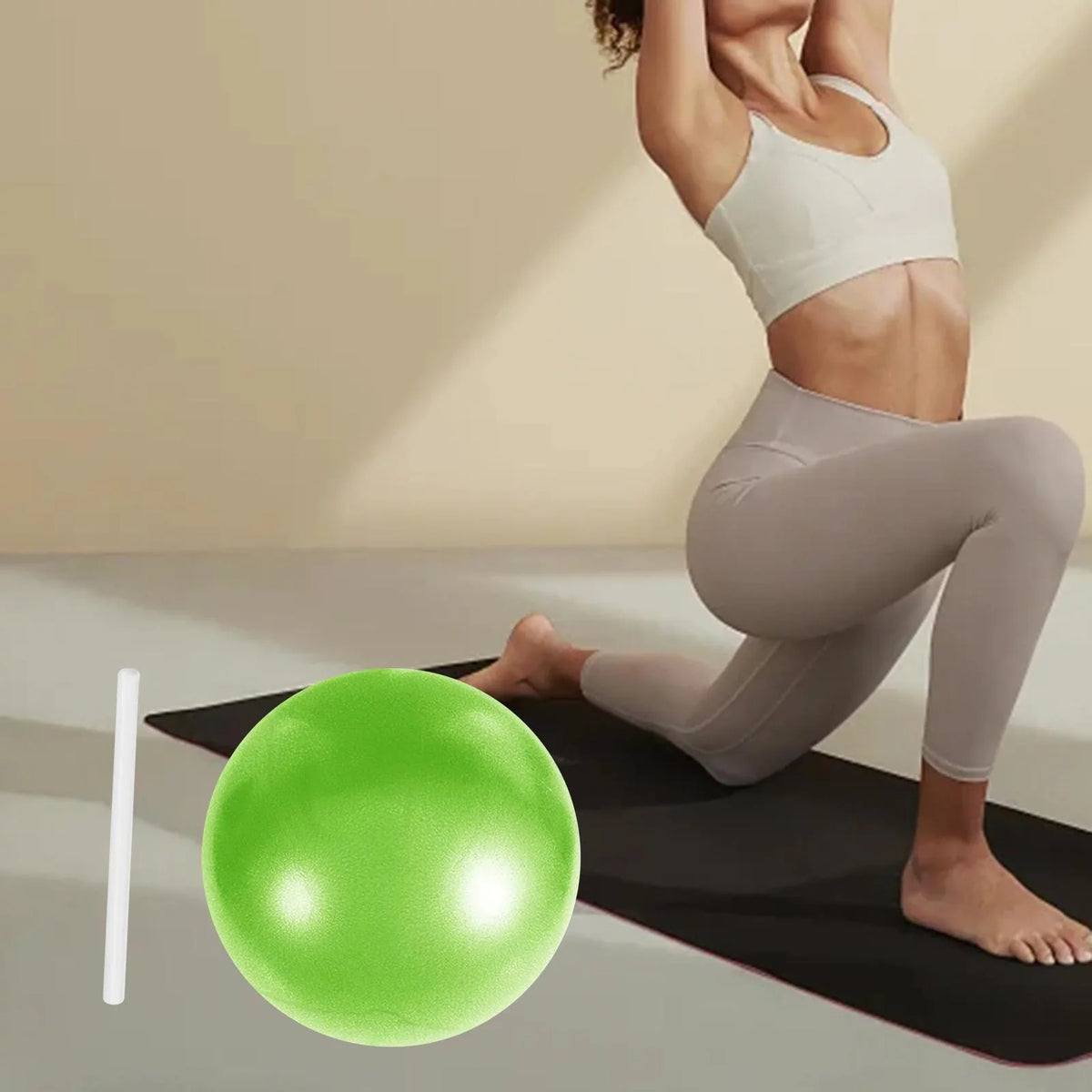 Duty Pilates Ball Ball 6xSmall Workout Gym AMLESO for Green Balance Heavy Home