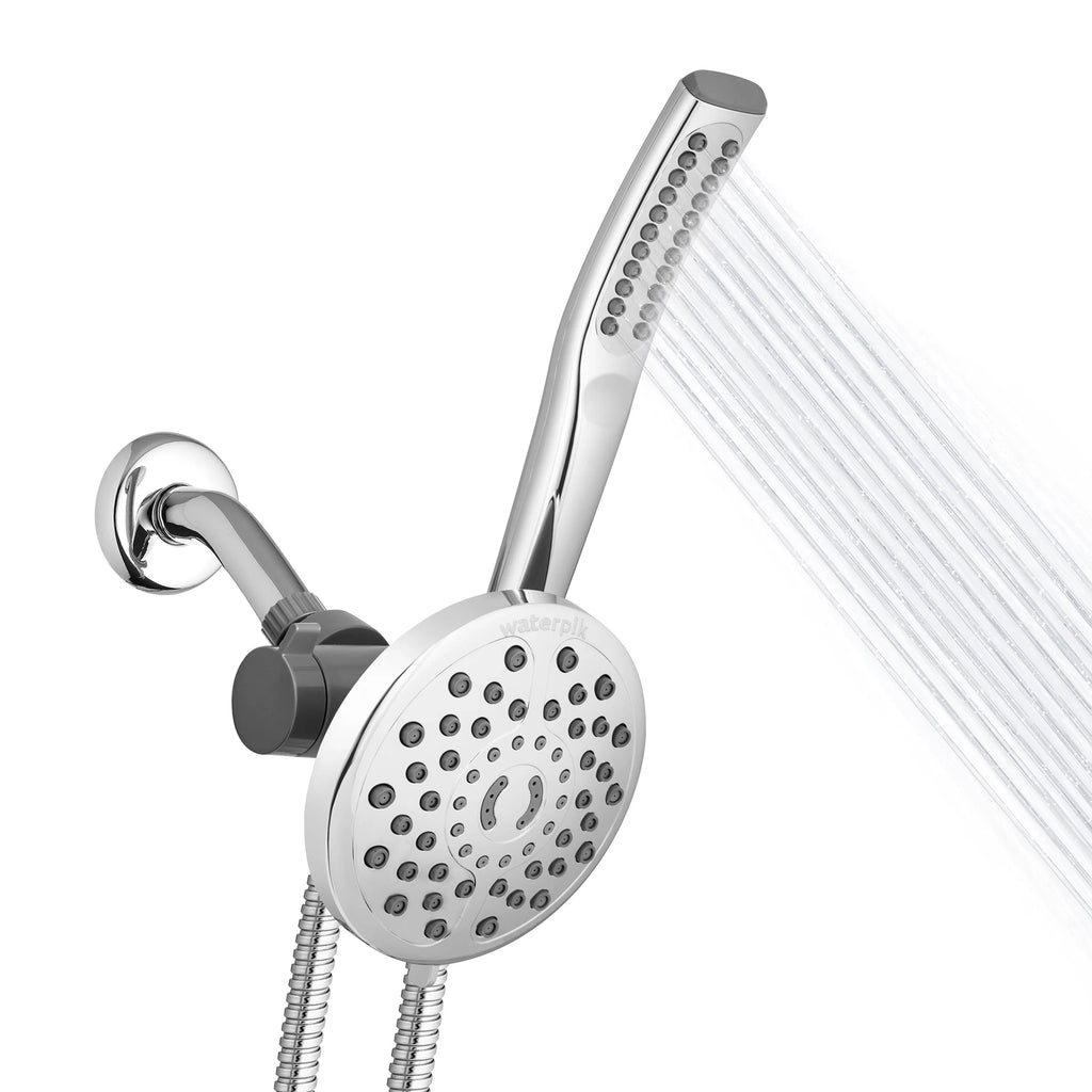 Spa Waterpik Chrome, Massage, XIB-633E-SBX-183ME PowerPulse Shower Combo PowerWand with