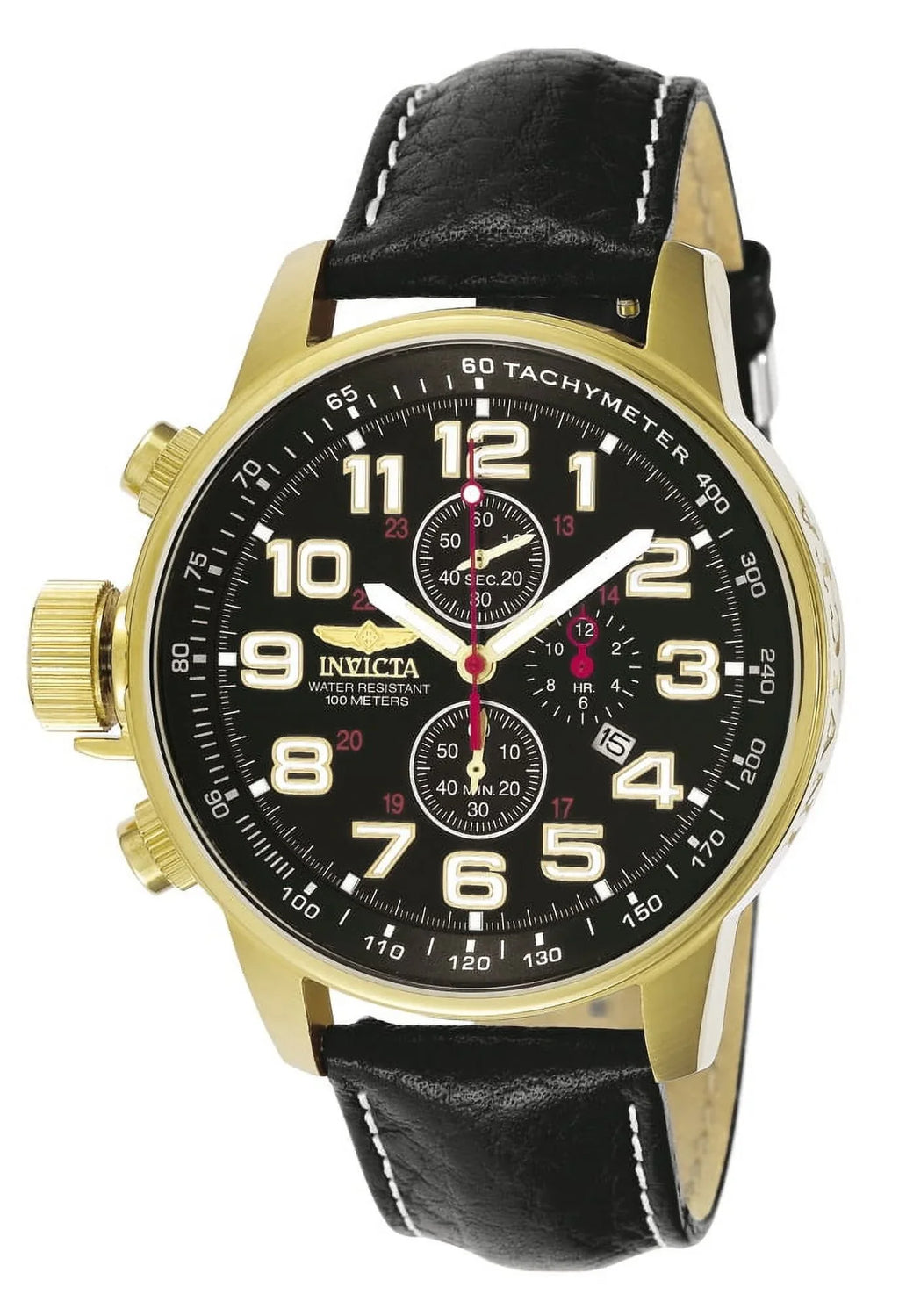3330 Leather Chronograph I-Force Invicta Watch