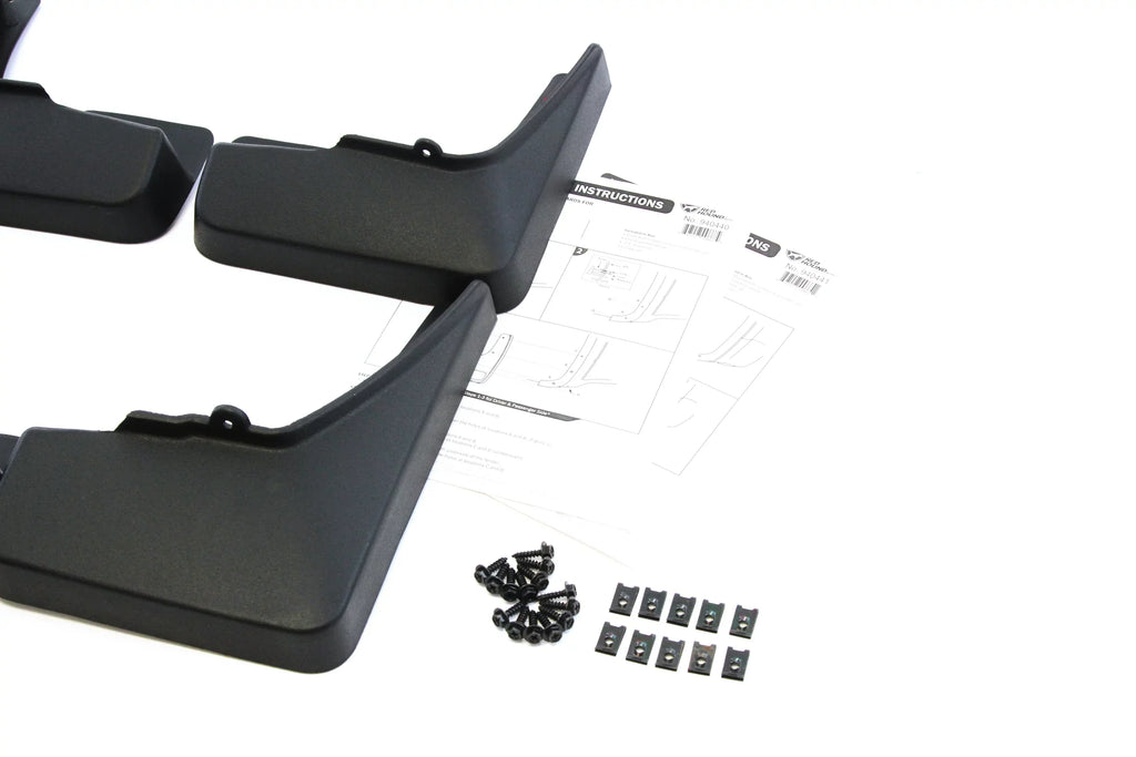 Mud 2010-2015 Rear Splash Hound Compatible Guards Molded Red Front Set GMC with and Full Terrain 19170503 Flaps 4pc Auto
