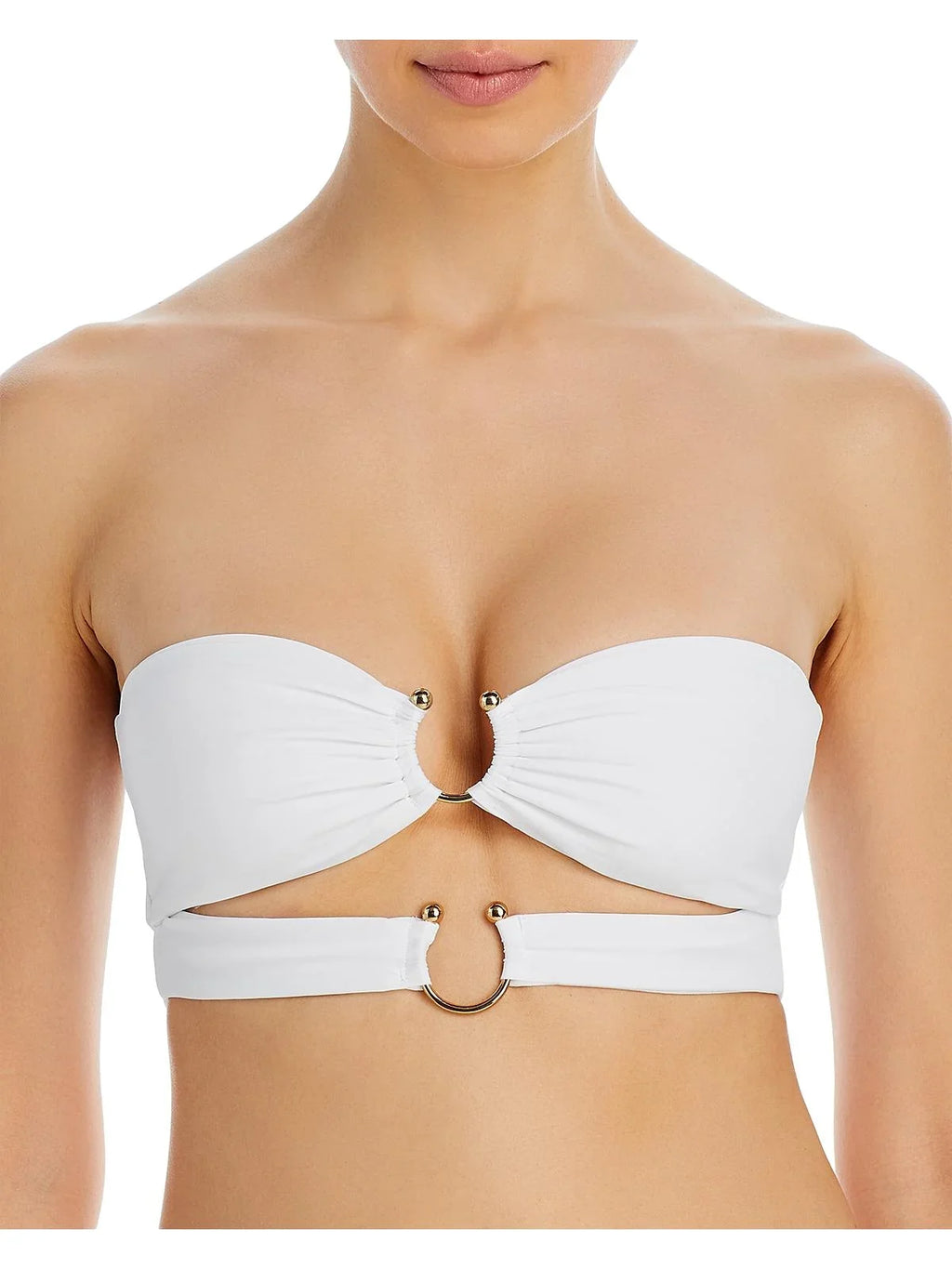 JADE Eva top Swim Solid Top Bikini Nylon Womens Swim