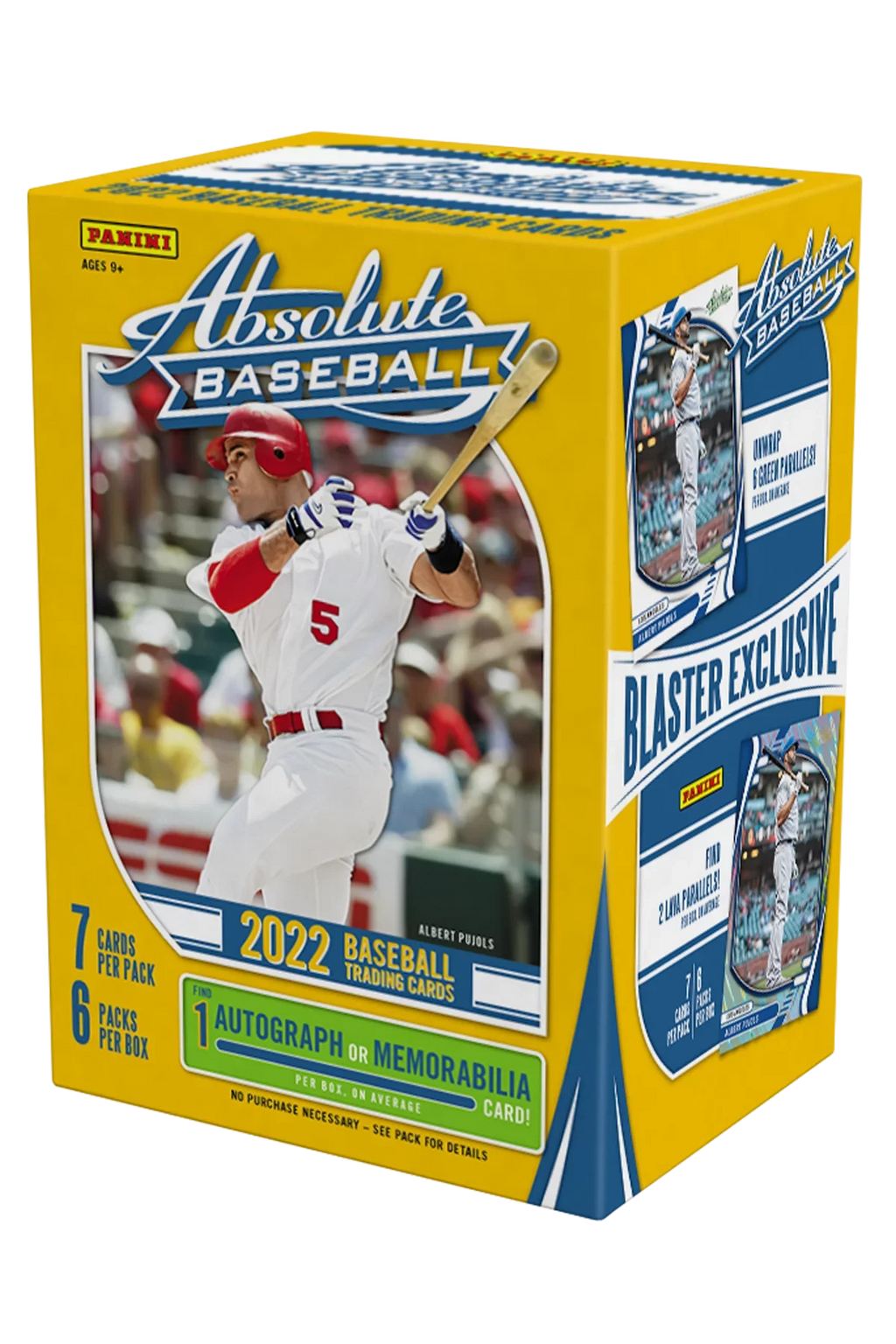 Cards Panini Trading Box Baseball 2022 Absolute Blaster