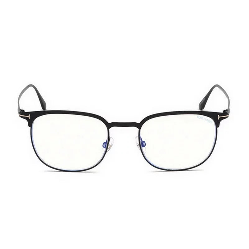 / Lenses 5549 Enamel, Block Eyeglasses FT Blue 002 -B Black Tom Matte
